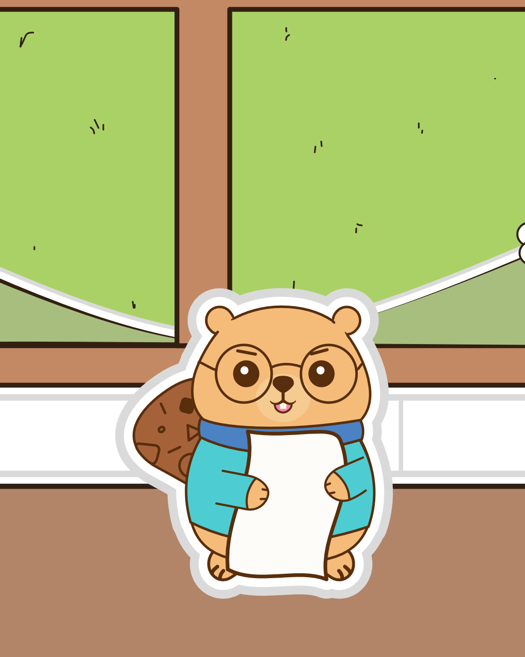 Vignette de l'épisode 1 de Nukoo's Little Things. Illustration par o-okun.