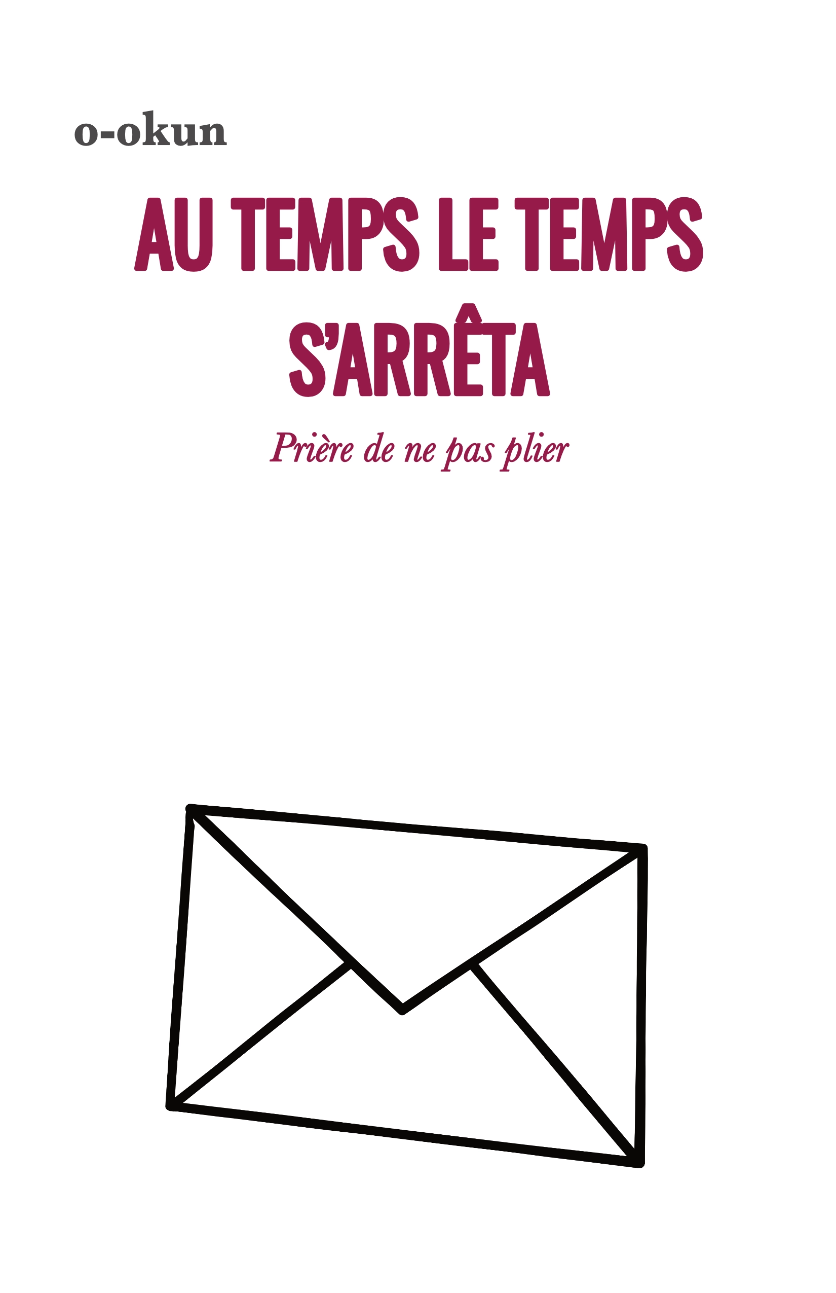 French cover of Au temps le Temps s’arrêta.