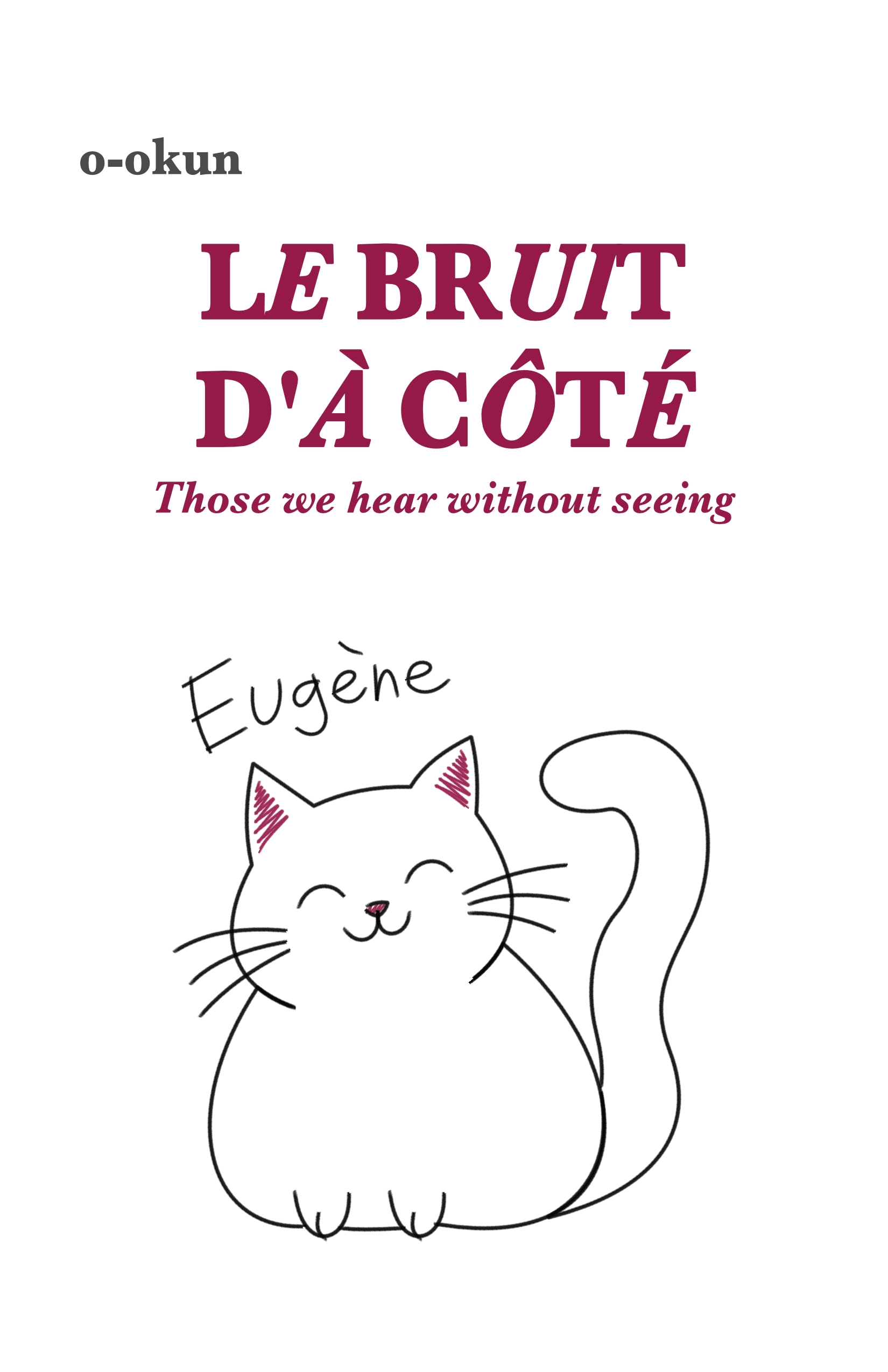 English cover of Le bruit d’à côté.